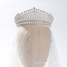 Nouveau élégant cristal strass femmes Royal Pageant bal casque couronne mariée mariage diadèmes couronnes